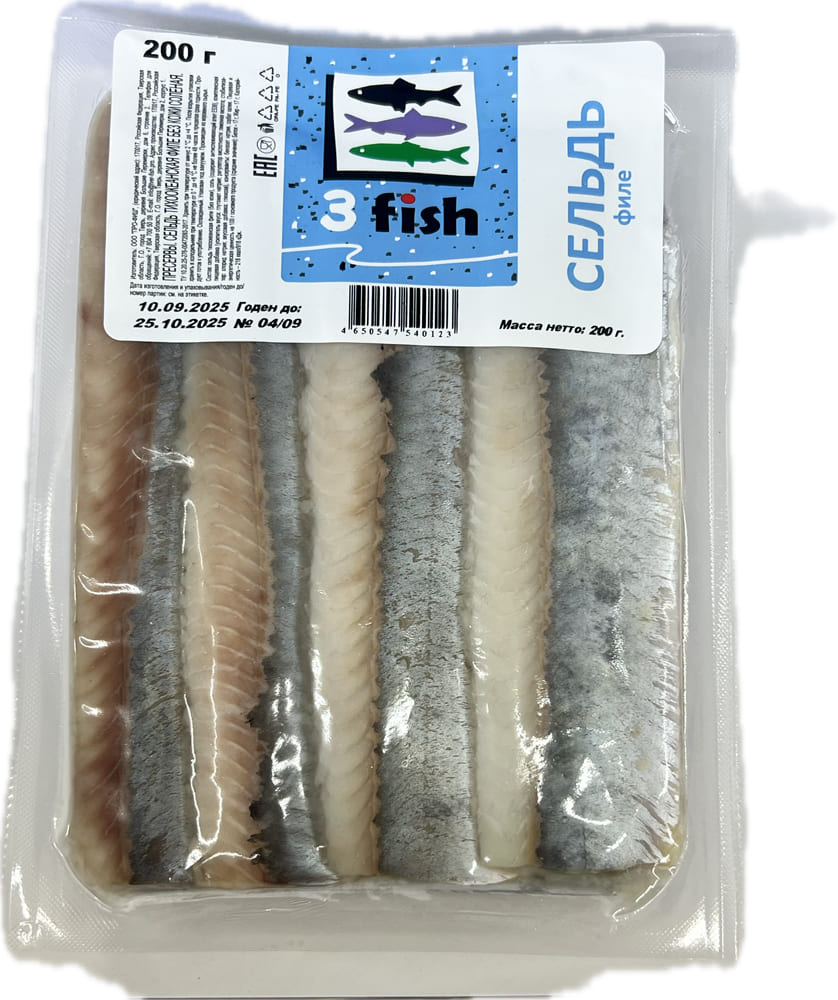 Сельдь филе В/У, 200г