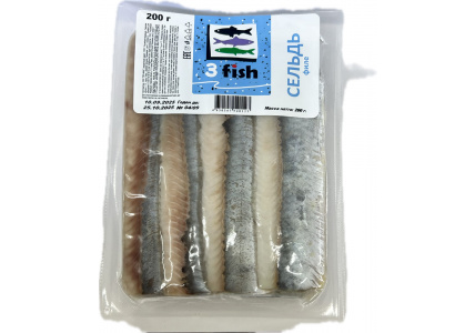 Сельдь филе В/У, 200г